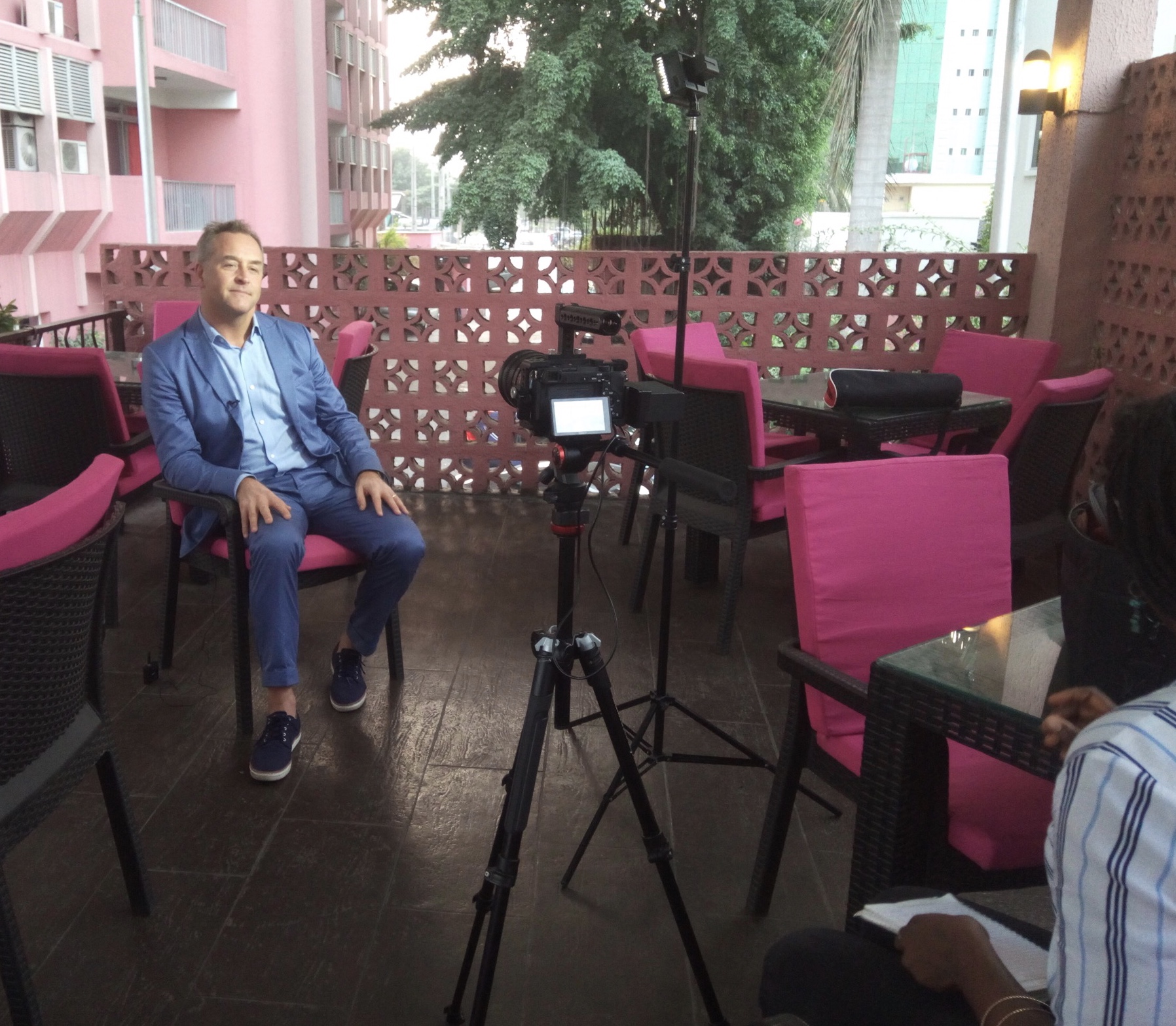EB Erik Bolinder BBC interview Lagos 180201