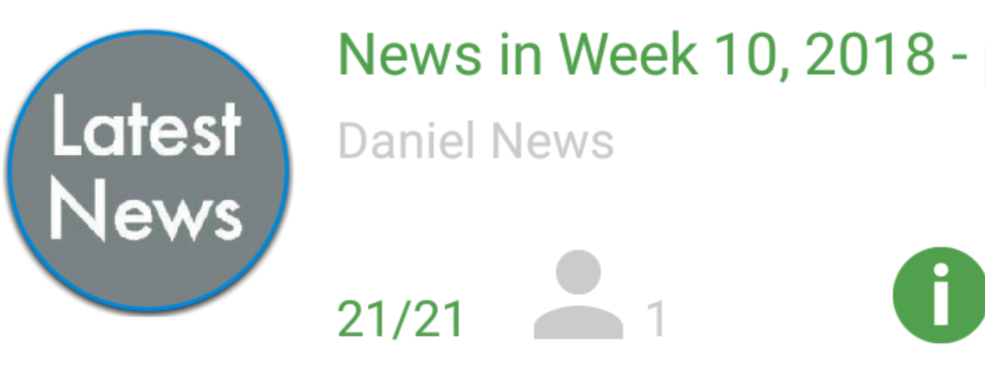 News Quiz every week in WikiMaster on current events